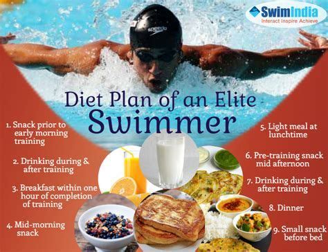 what should i eat before a swim meet? how does the type of food affect my performance?